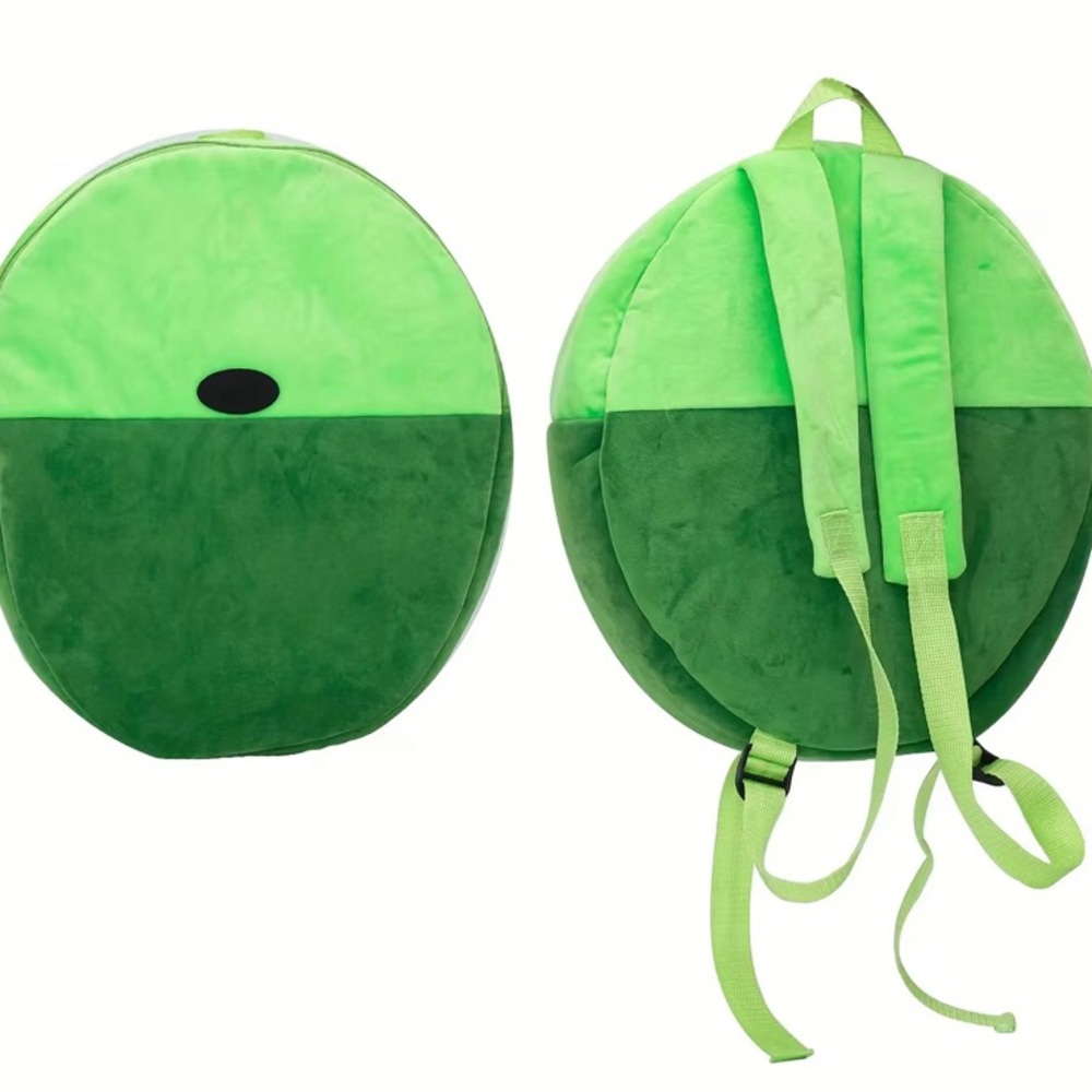 Adventure Time - Finn the Human Green Backpack - NWOT - measurements in pics - Picture 10 of 11